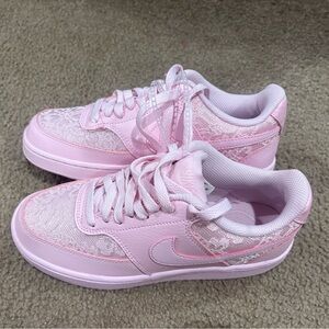 Nike Pink Lace Sneakers